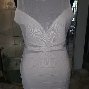 Ivory Bandeau Dress